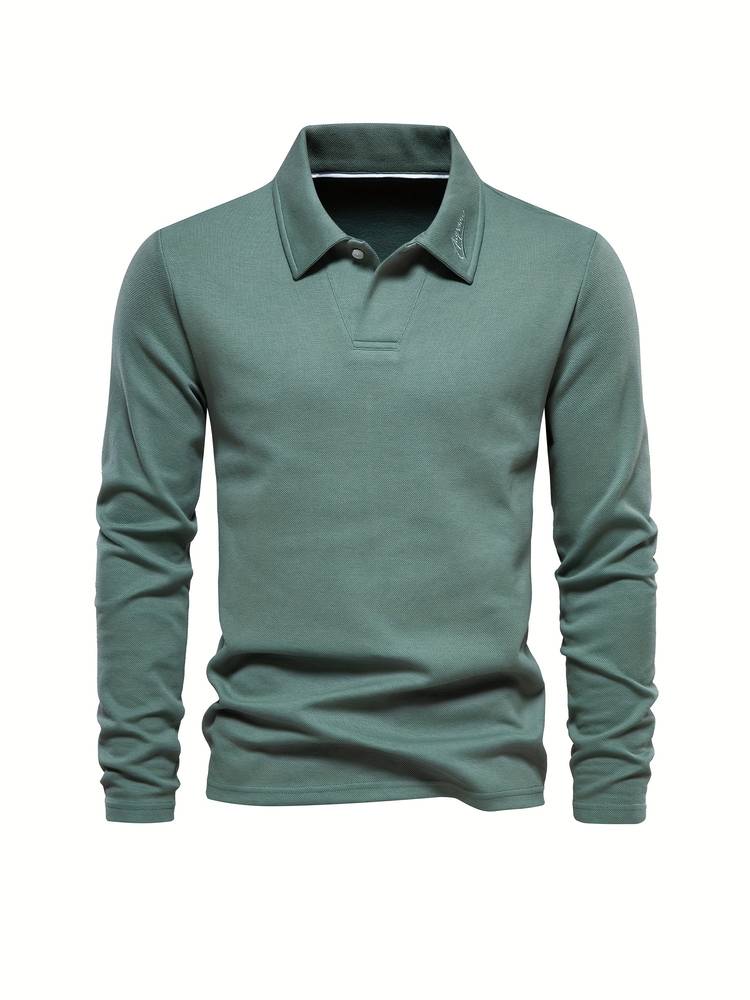 Polo Classica a Maniche Lunghe per Uomo